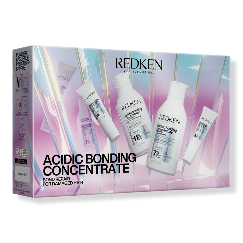 Dive 美容液 3種セット BRIGHT SIGNS CONCENTRATE Redken - Acidic Bonding Concentrate Holiday Kit | Ulta Beauty