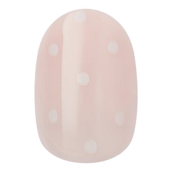 Kiss Impress Design Short Oval Press On Nails, Everice #3