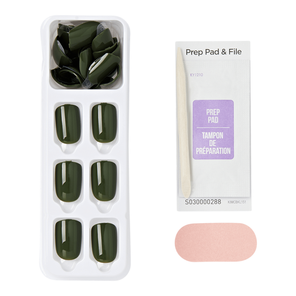 Kiss Impress Color Short Squoval Press On Nails #2
