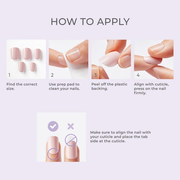 Kiss Impress Color Short Squoval Press On Nails #6