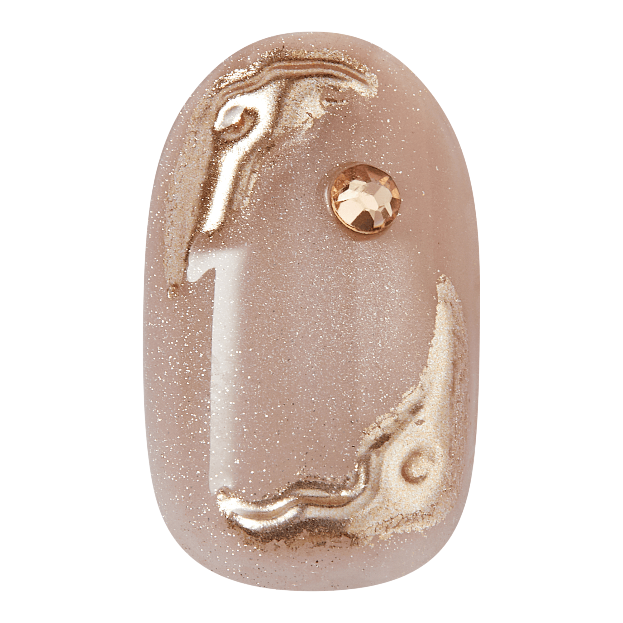 Kiss Impress Premium Short Oval Press On Nails, Over The Top — фото 3