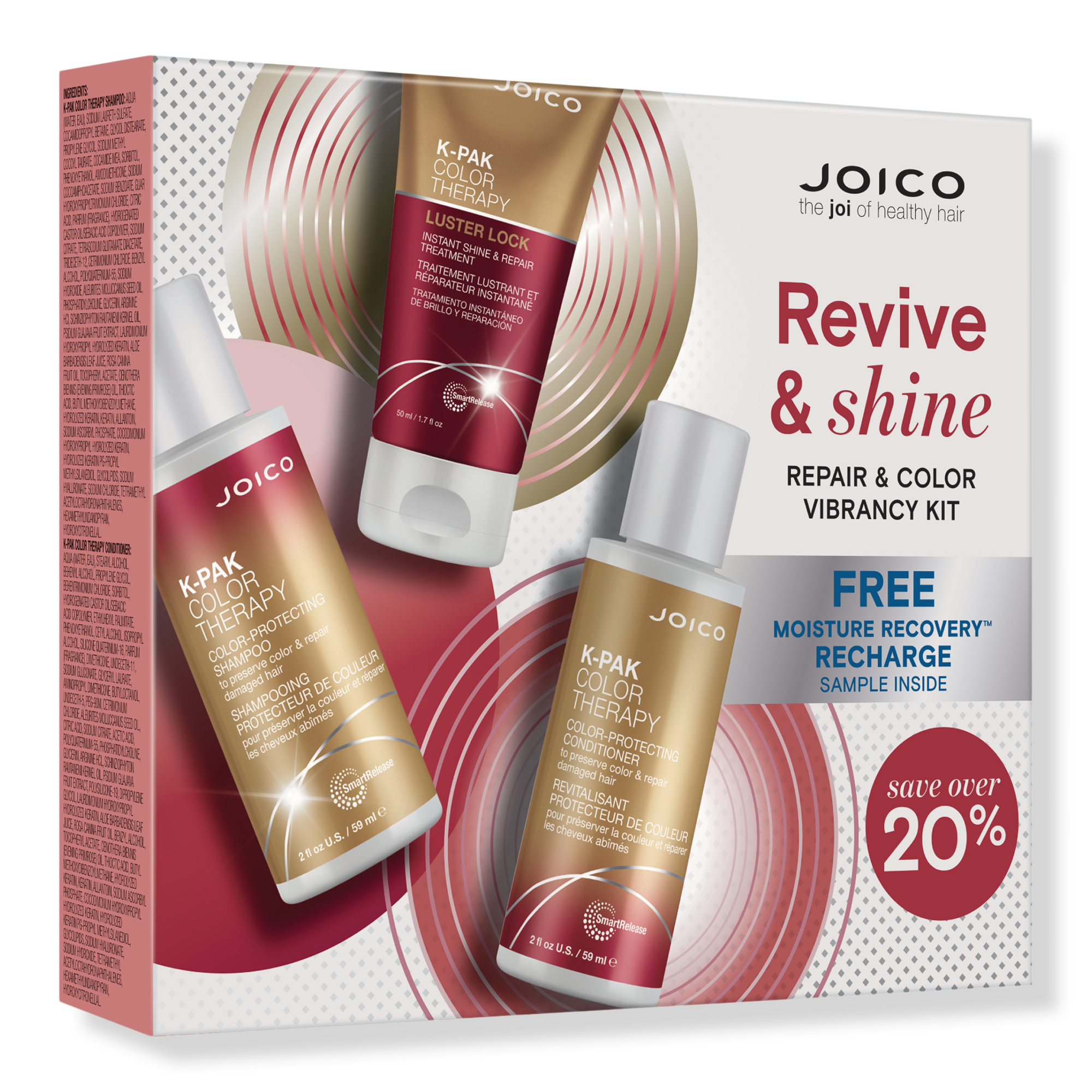 Joico K-PAK Color Therapy Repair & Color Vibrancy Kit #1