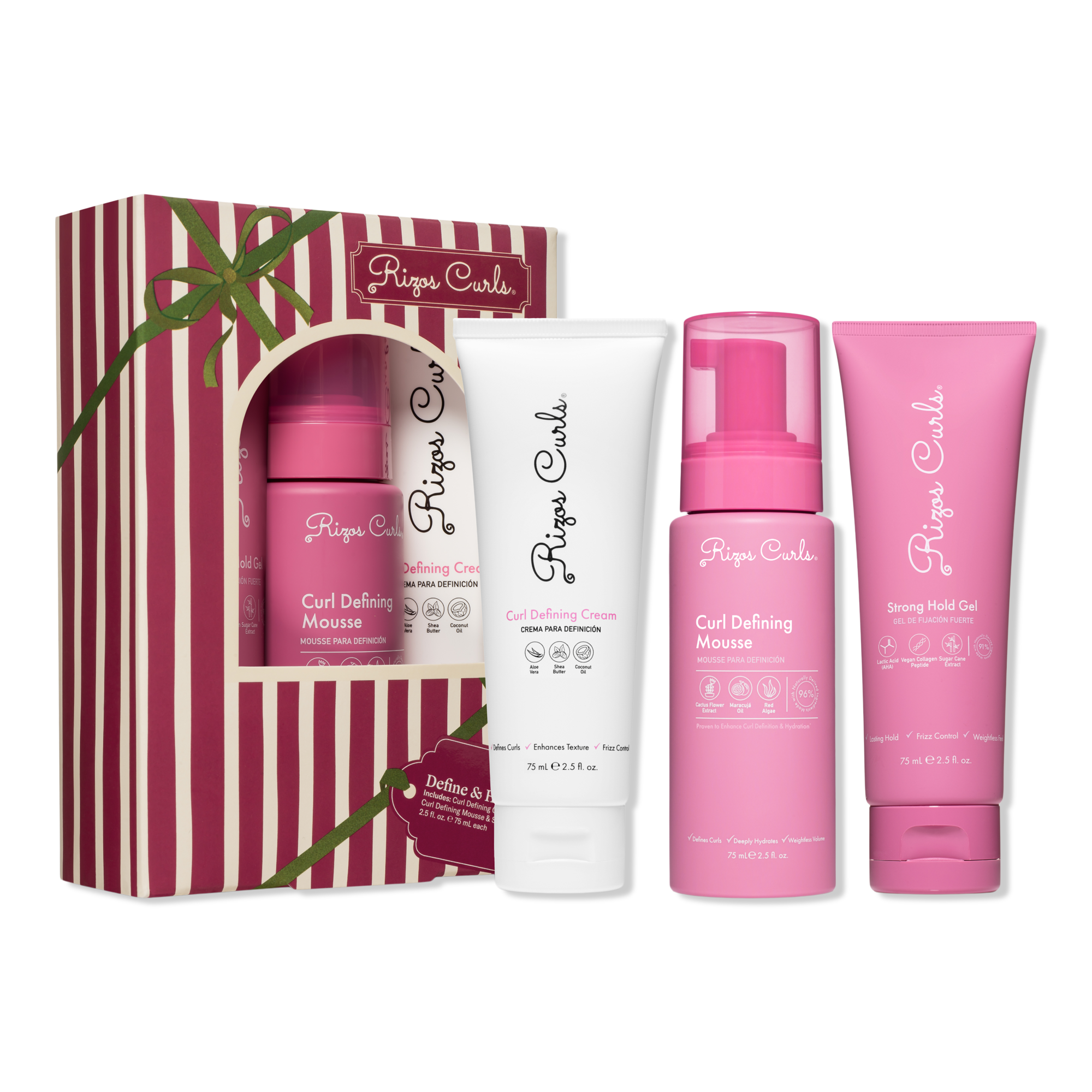 Rizos Curls Define & Hold Trio Holiday Kit #1
