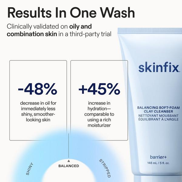 Skinfix Balancing Soft-Foam Clay Cleanser #6