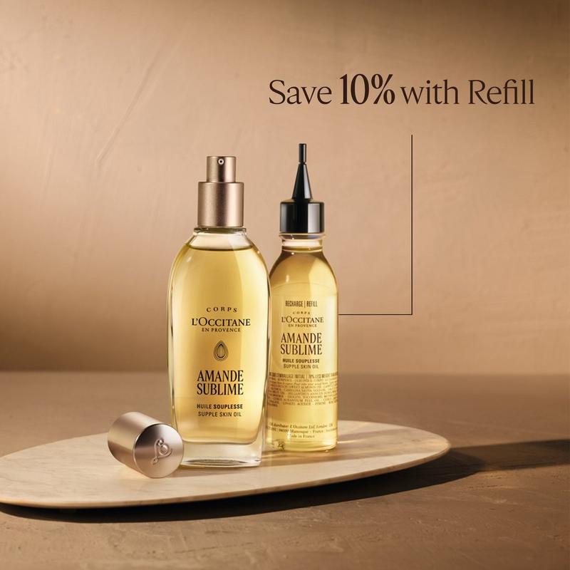 L'Occitane - 3.3 oz Refill Amande Sublime Supple Skin Oil | Ulta