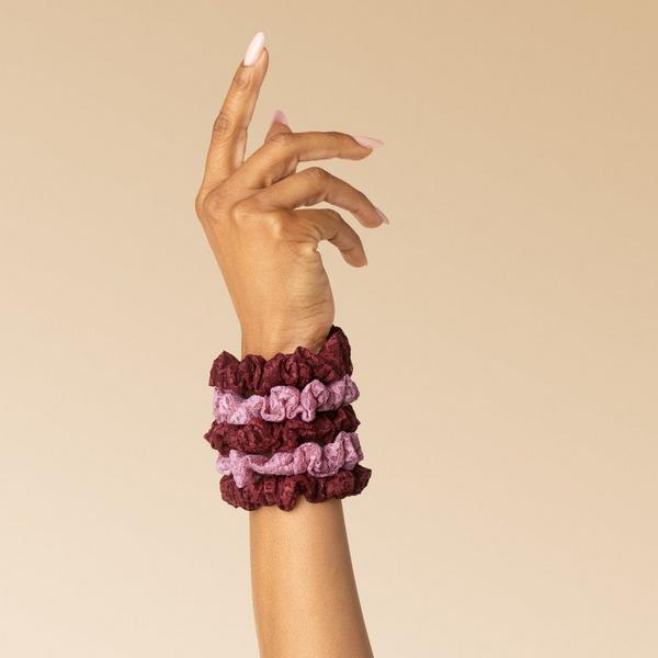 Kitsch Ruched Lace Scrunchies Set #6