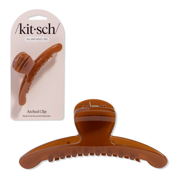 Kitsch Recycled Plastic Large Arched Clip #1