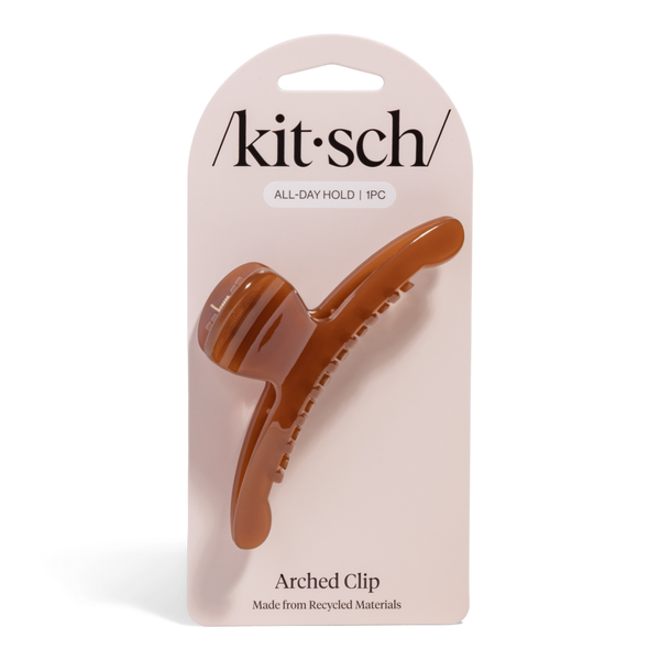 Kitsch Recycled Plastic Large Arched Clip #2