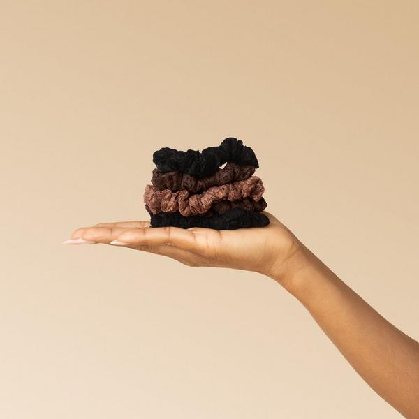 Kitsch Ruched Lace Scrunchies Set #5