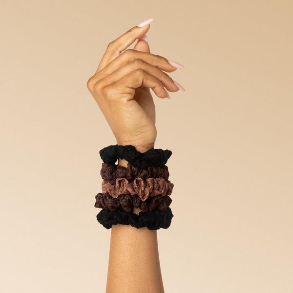 Kitsch Ruched Lace Scrunchies Set #6