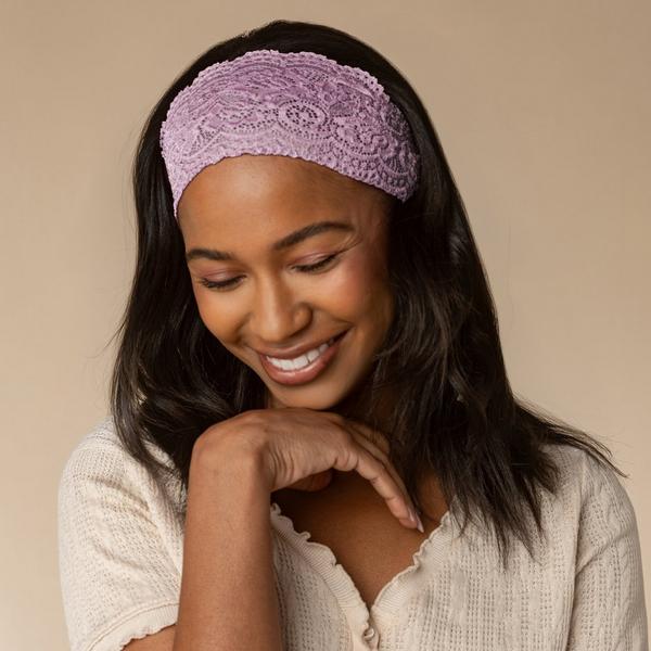 Kitsch Wide Lace Elastic Headbands Set #4
