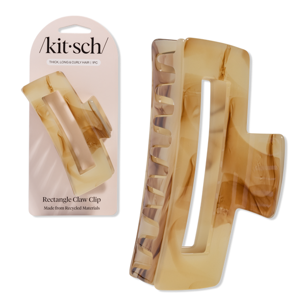 Kitsch Recycled Plastic Jumbo Open Shape Claw Clip #1