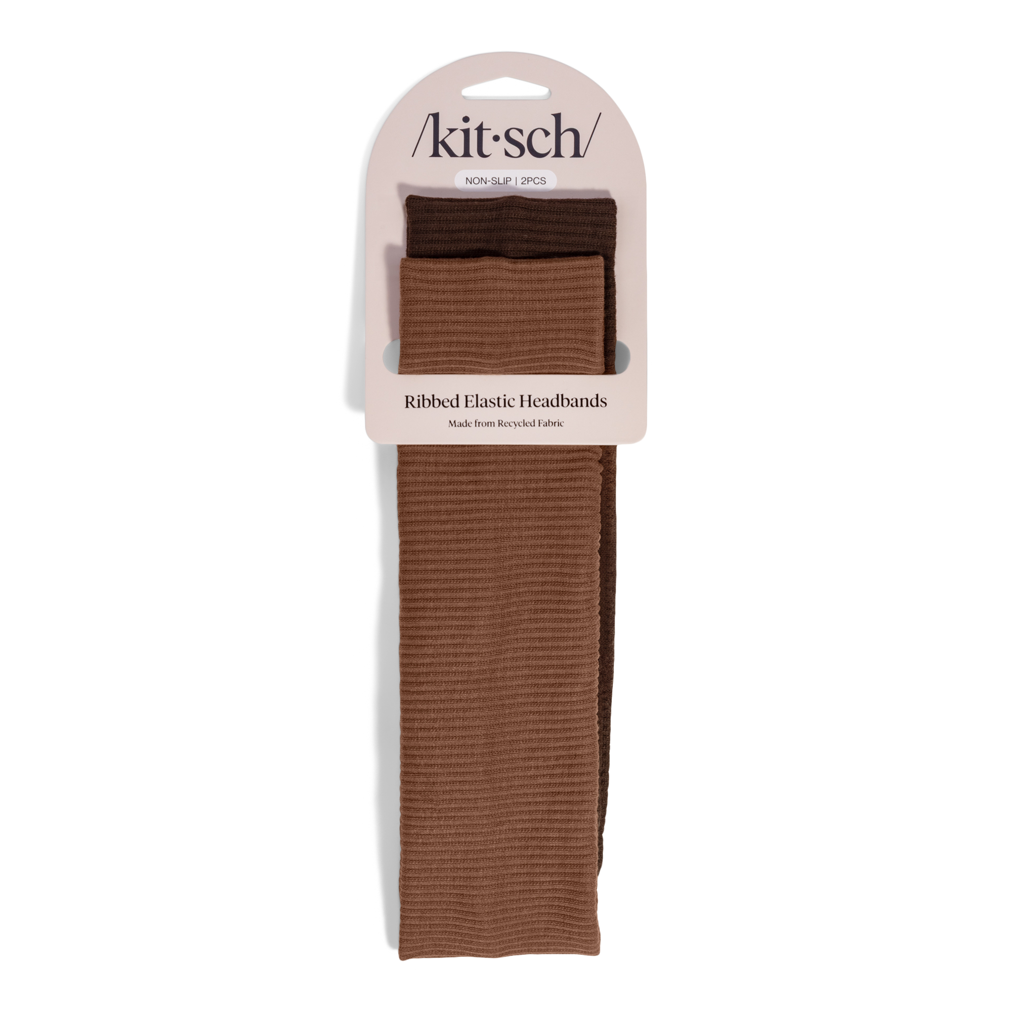 Recycled Fabric Ribbed Elastic Headbands Set - thumbnail 4