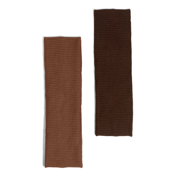 Kitsch Recycled Fabric Ribbed Elastic Headbands Set #3
