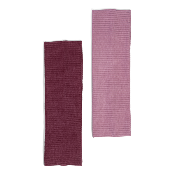 Kitsch Recycled Fabric Ribbed Elastic Headbands Set #3