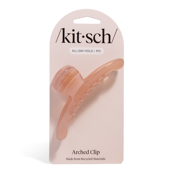 Kitsch Recycled Plastic Large Arched Clip #2