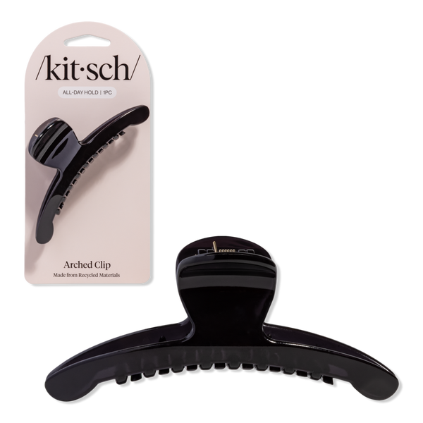 Kitsch Recycled Plastic Large Arched Clip #1