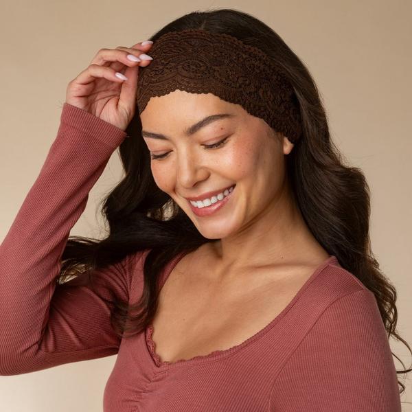 Kitsch Wide Lace Elastic Headbands Set #4