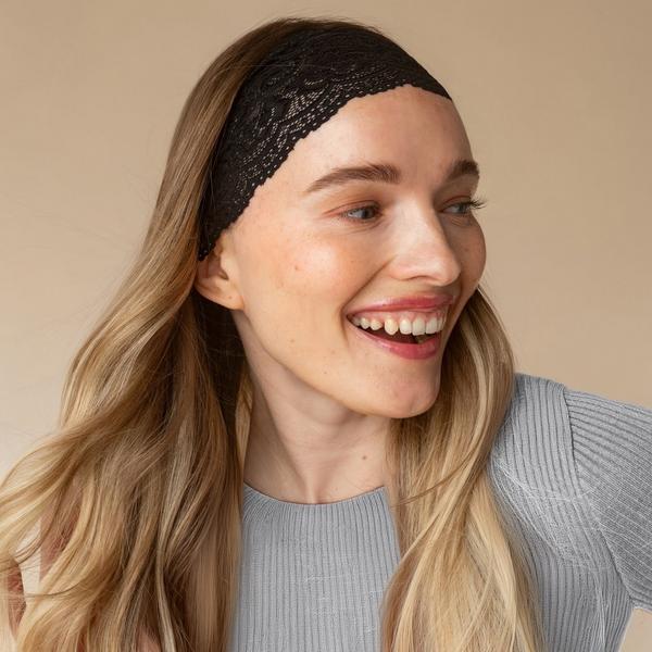 Kitsch Wide Lace Elastic Headbands Set #4