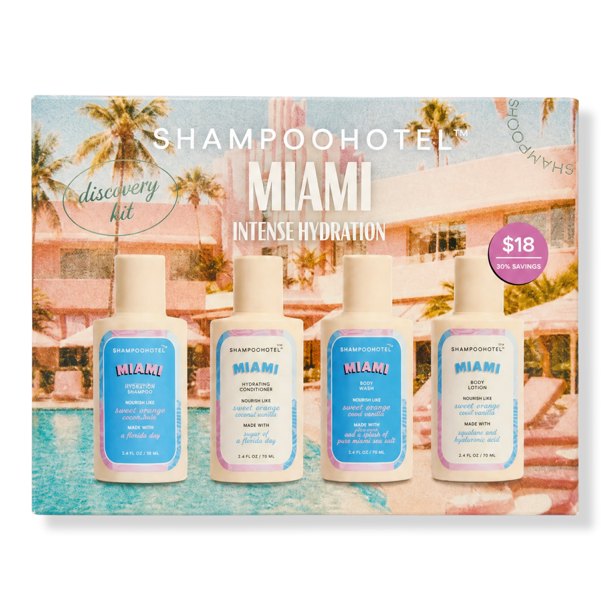 SHAMPOOHOTEL Miami Discovery Kit #1