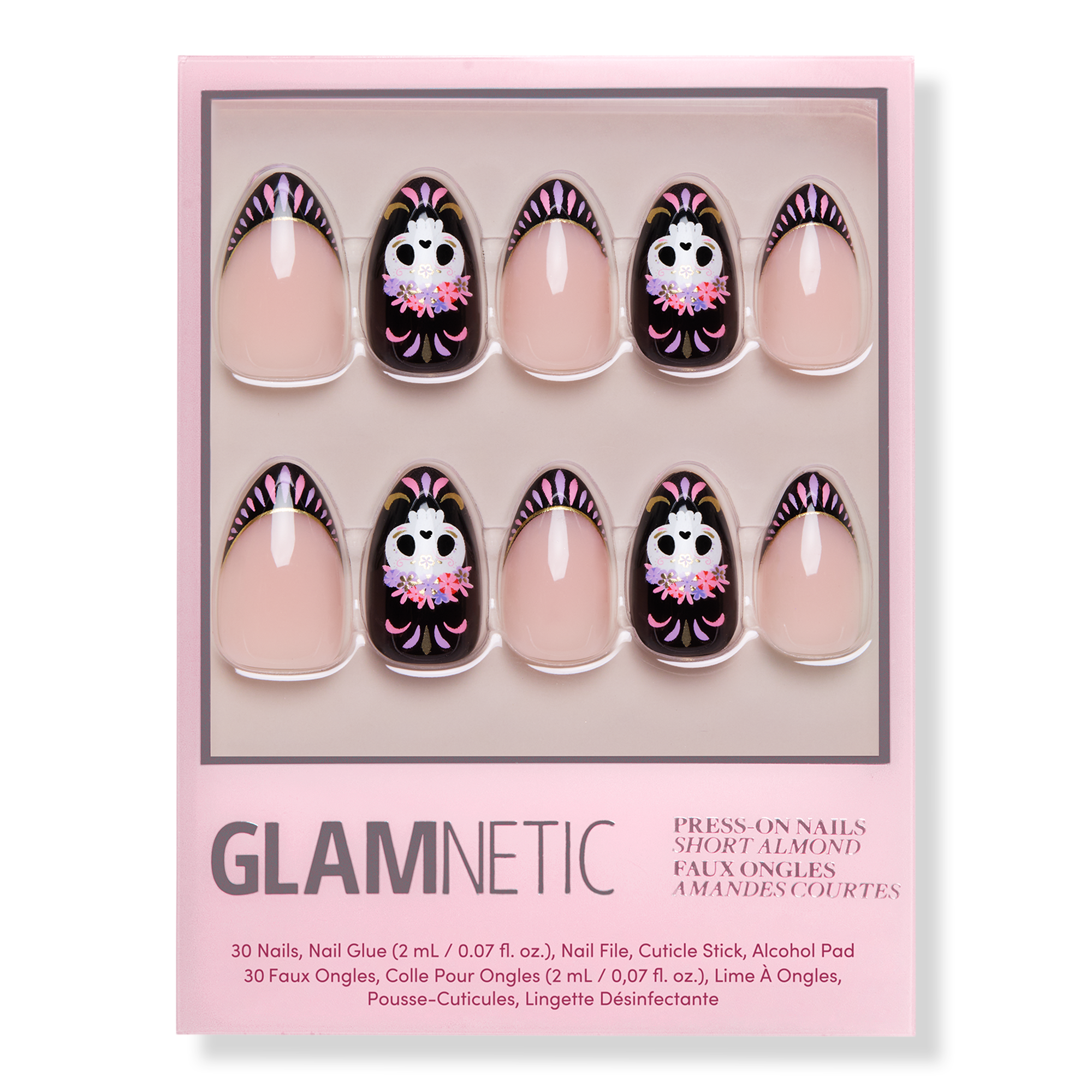 Glamnetic Mani De Los Muertos Press-On Nails #1