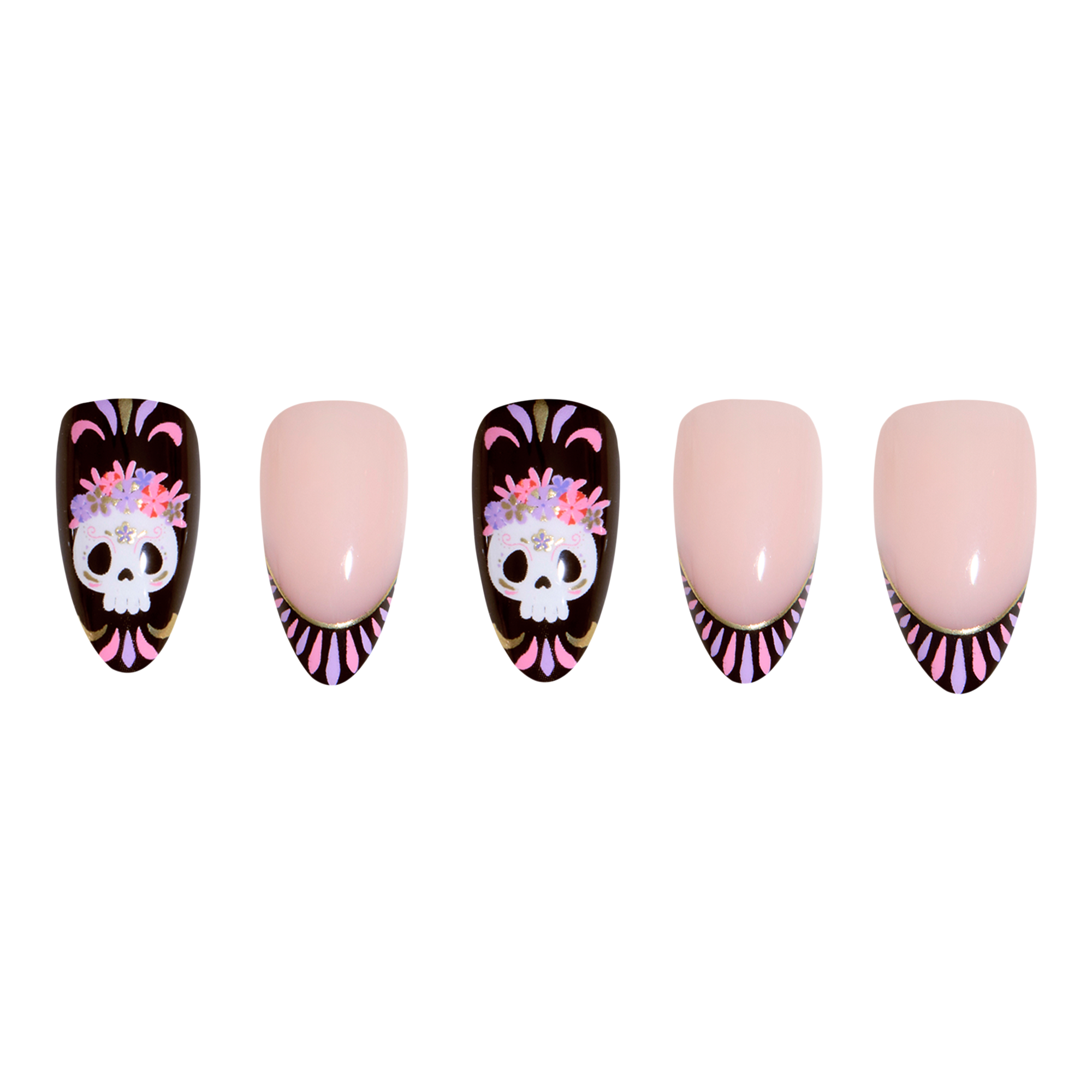 Накладные ногти Glamnetic Mani De Los Muertos — фото 2