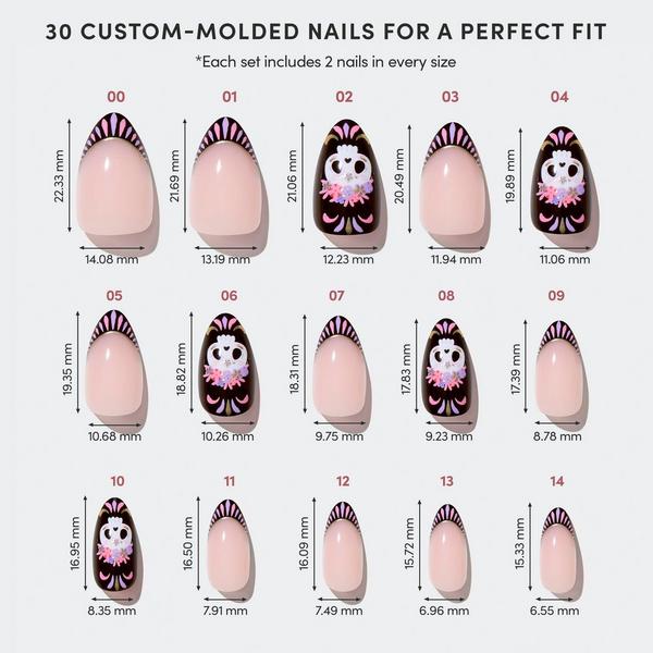 Glamnetic Mani De Los Muertos Press-On Nails #6