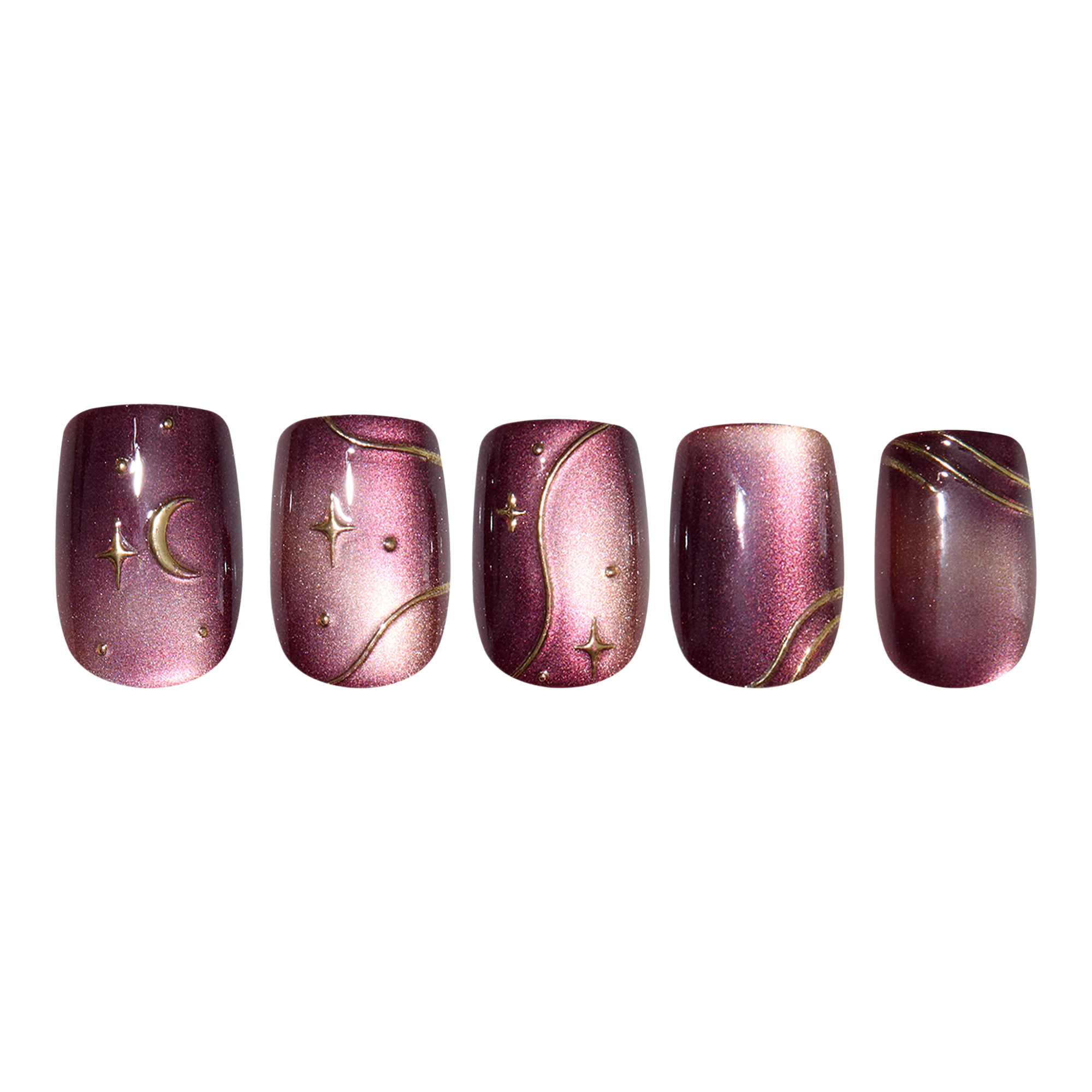 Накладные ногти Glamnetic Scarlet Spell — фото 2