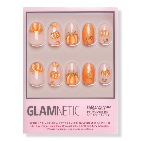 Glamnetic Golden Gourds Press-On Nails #1