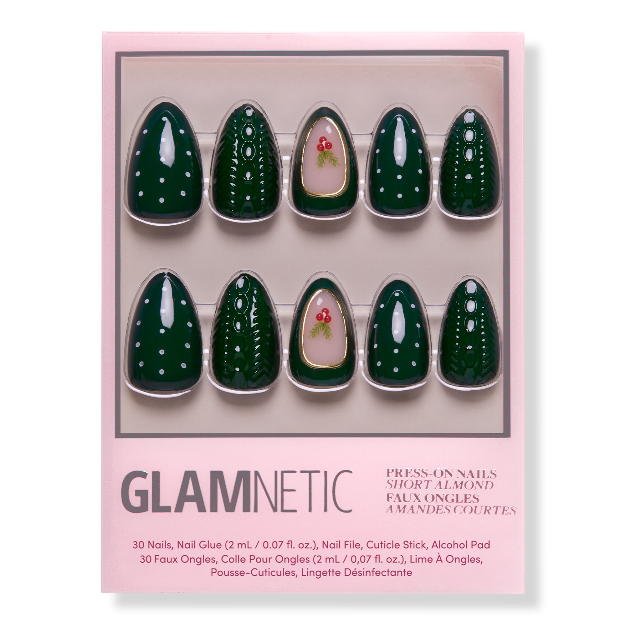 Накладные ногти на клейкой основе Glamnetic Table For Ten