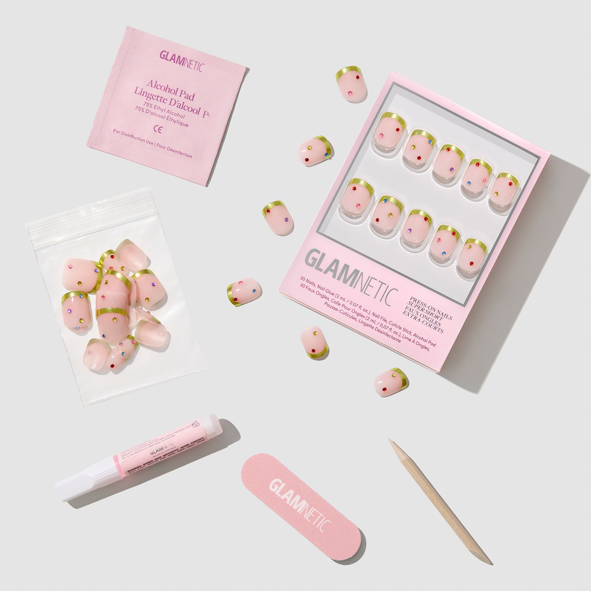 Накладные ногти Glamnetic Goodie Gumdrops — фото 3