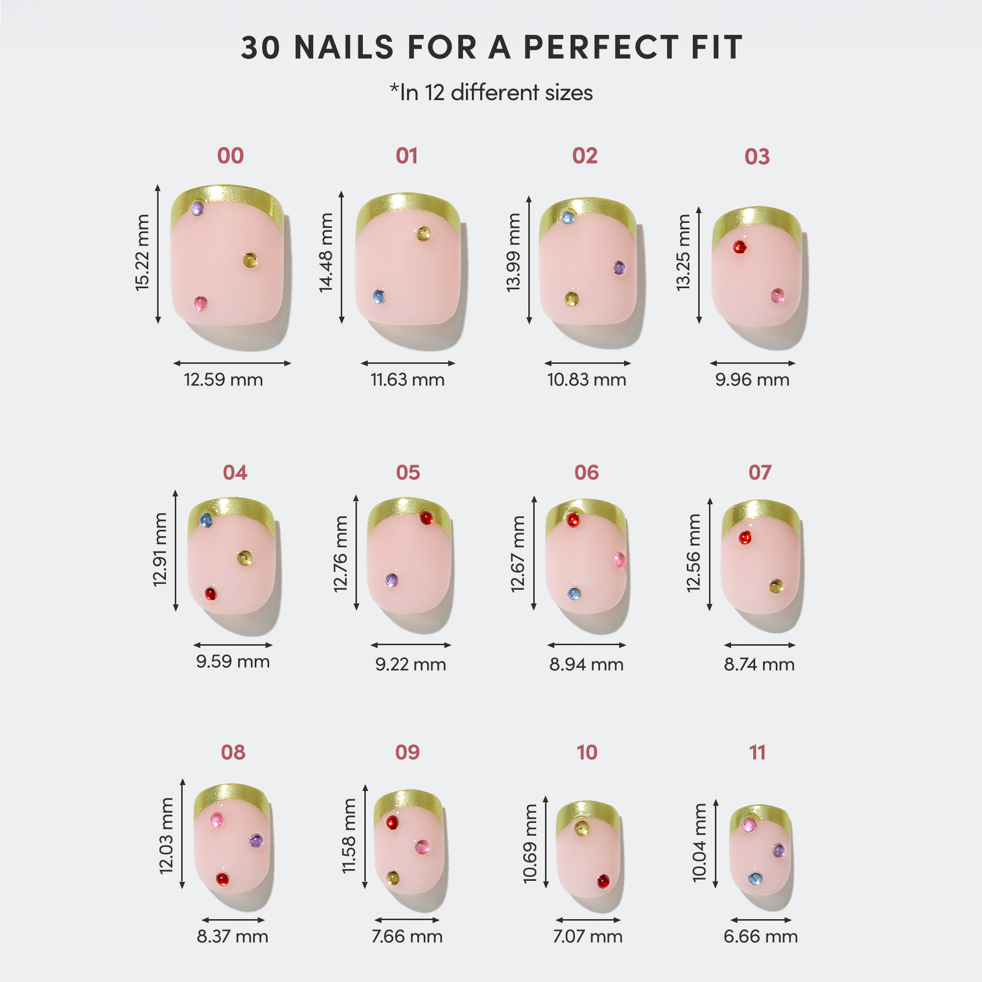 Накладные ногти Glamnetic Goodie Gumdrops — фото 6
