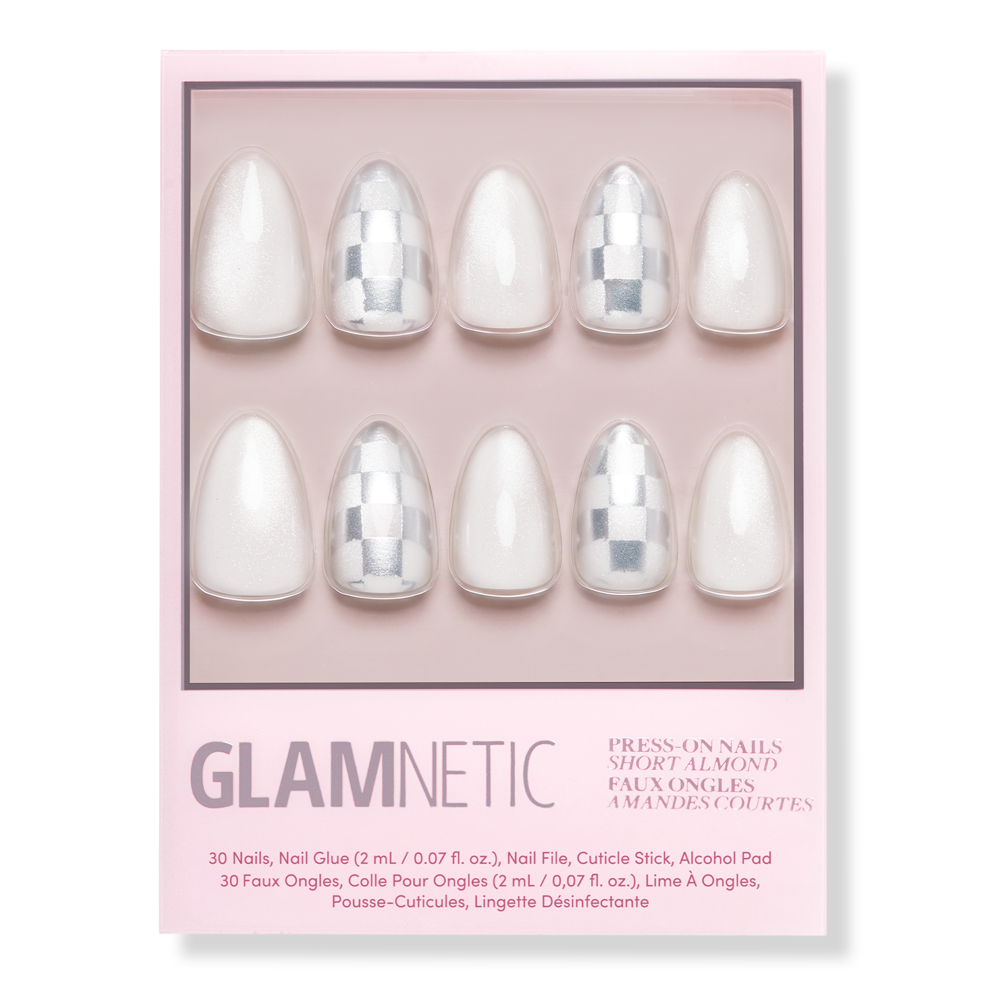Накладные ногти Glamnetic Check-Mated — фото 1