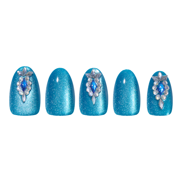 Glamnetic Blue Topaz Press-On Nails #2