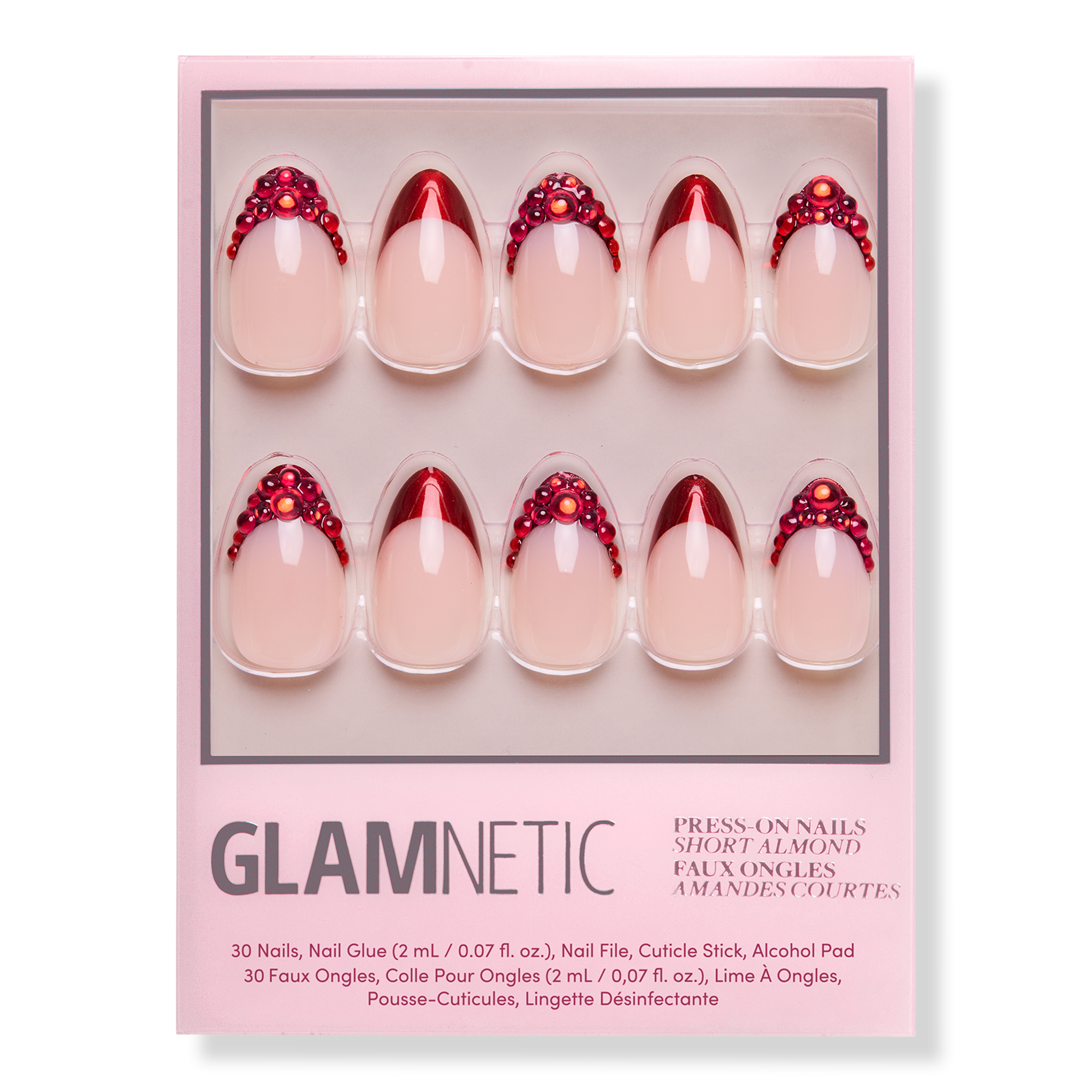 Glamnetic Garnet Press-On Nails #1