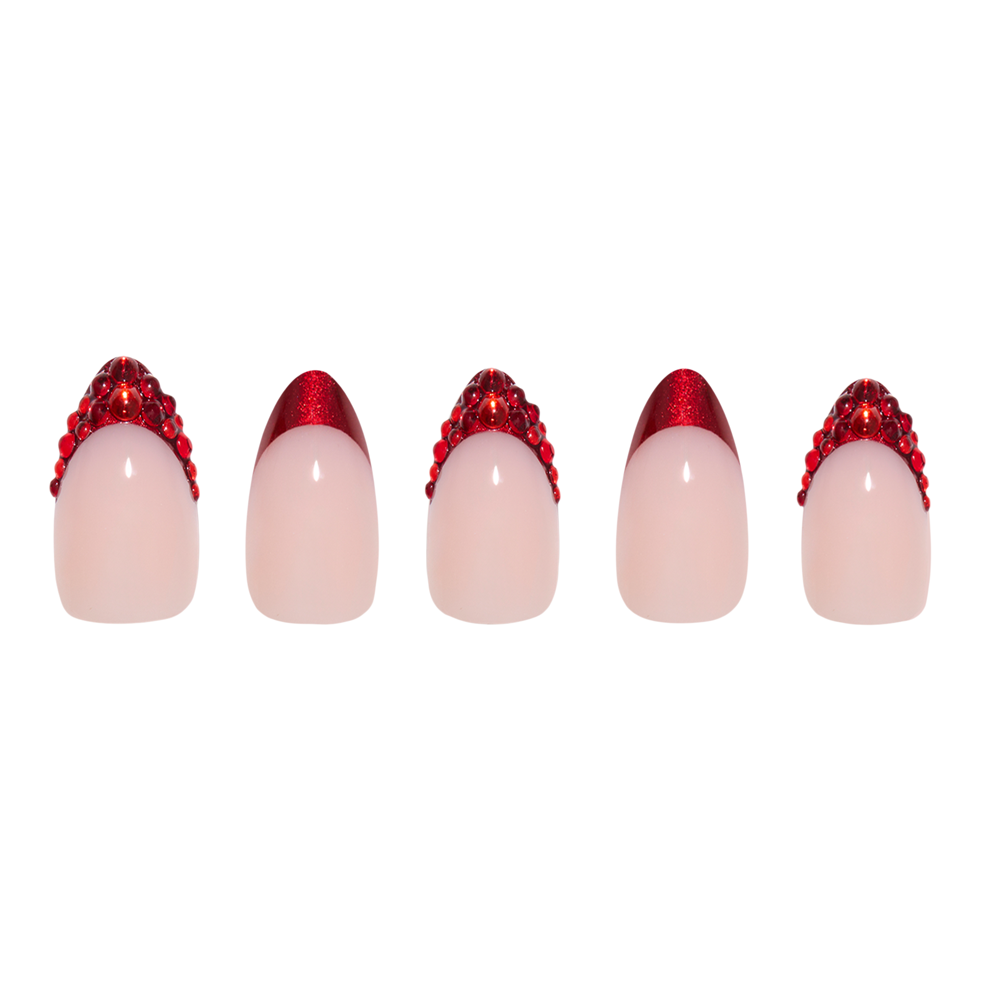 Накладные ногти на клейкой основе Glamnetic Garnet — фото 2