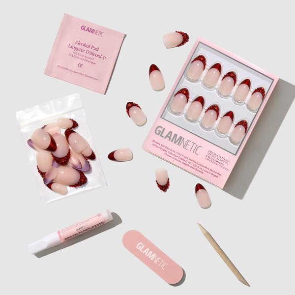 Glamnetic Garnet Press-On Nails #3
