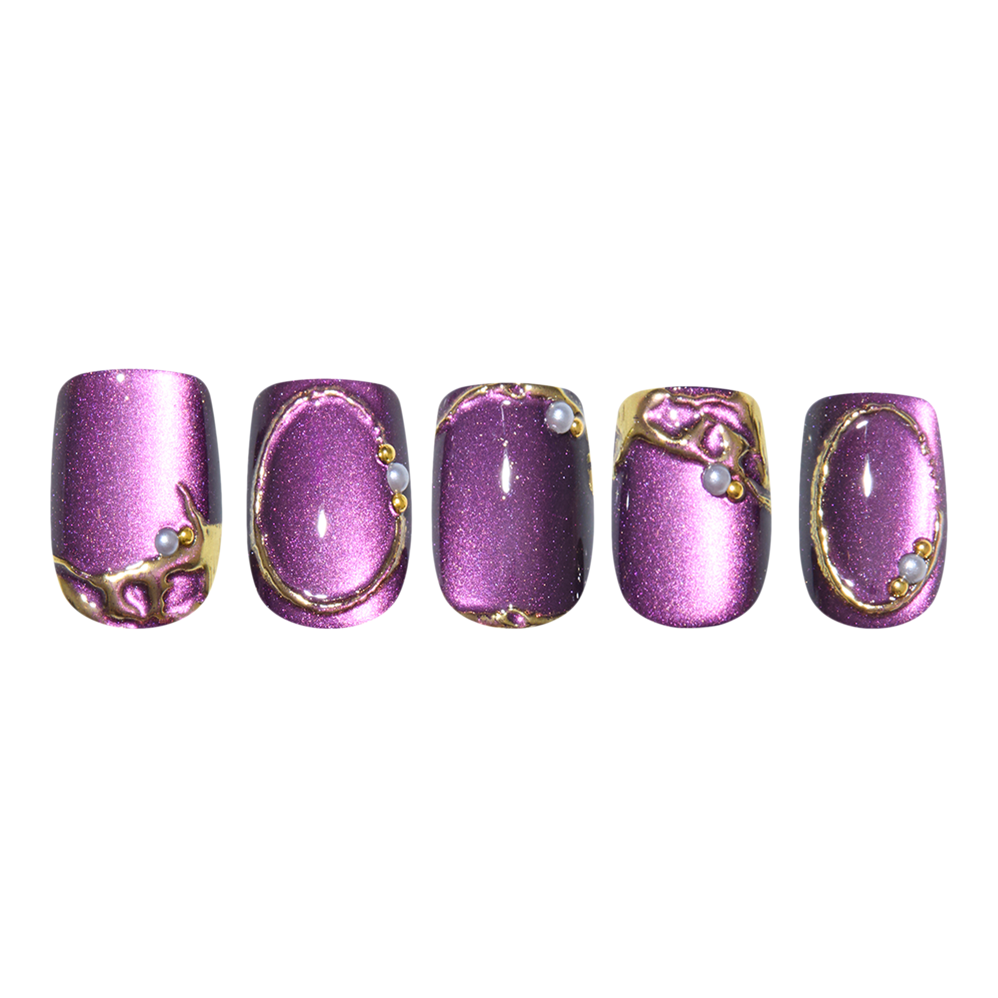 Накладные ногти Glamnetic Amethyst — фото 2