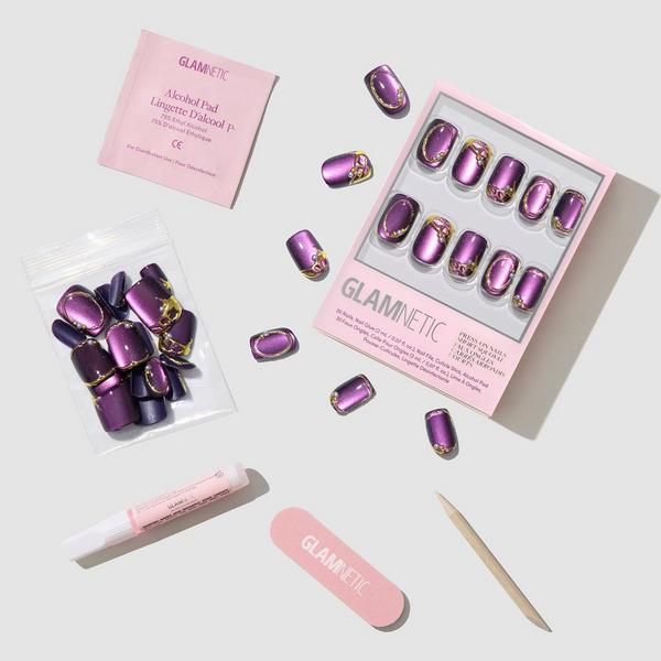 Glamnetic Amethyst Press-On Nails #3