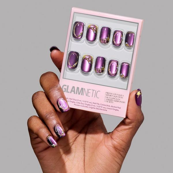 Glamnetic Amethyst Press-On Nails #4