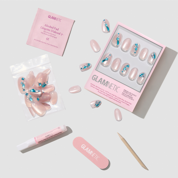 Glamnetic Aquamarine Press-On Nails #3