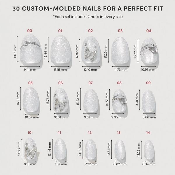Glamnetic Diamond Press-On Nails #6