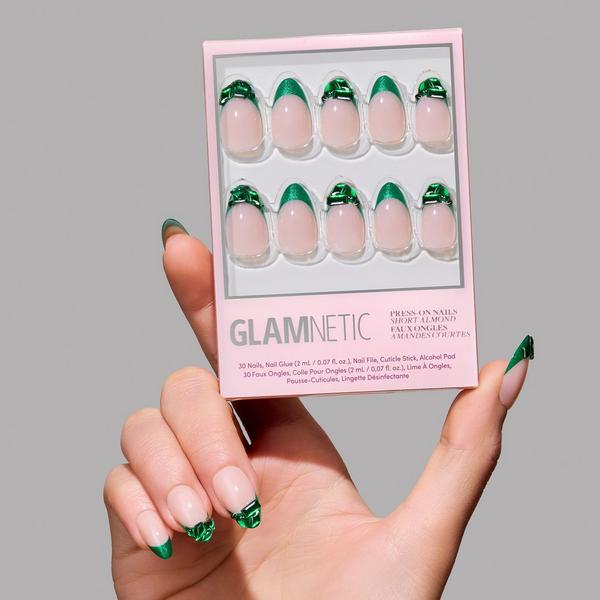 Glamnetic Emerald Press-On Nails #4