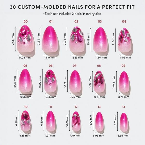 Glamnetic Pink Tourmaline Press-On Nails #6