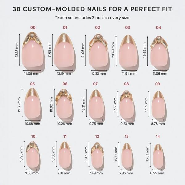 Glamnetic Citrine Press-On Nails #6