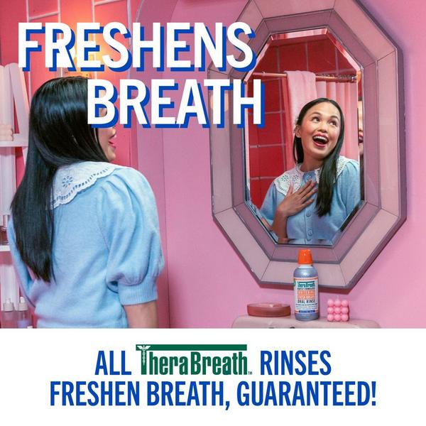 TheraBreath Whitening Fresh Breath Oral Rinse Dazzling Mint #6