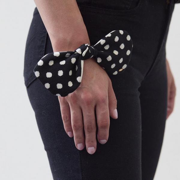 Lele Sadoughi Charlie Bow Scrunchie #4