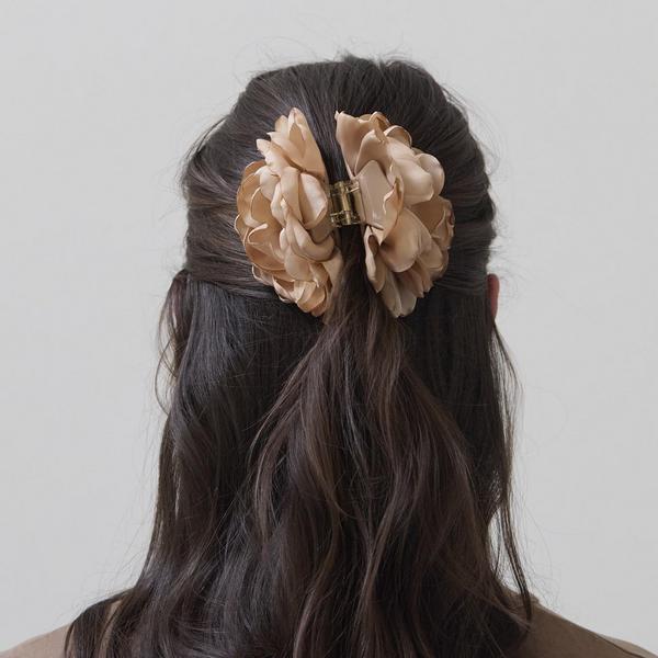 Lele Sadoughi Rose Claw Clip #5
