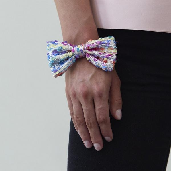 Lele Sadoughi Charlie Bow Scrunchie #5