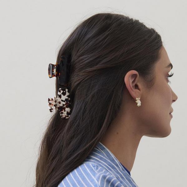 Lele Sadoughi Mini Claw Clip Duo #3